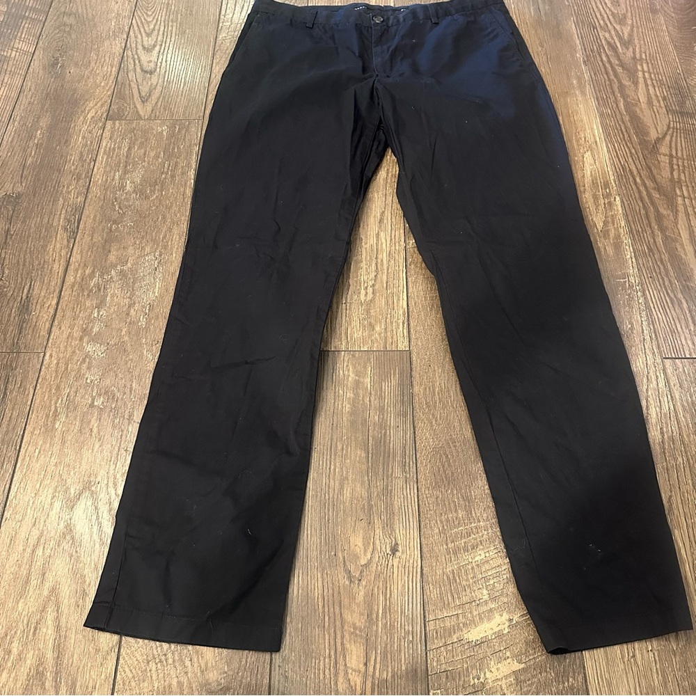 Burberry Men’s Straight Black Slacks Size 52‎ / 35